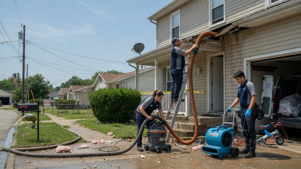 Water Damage Restoration in Sidney, OH near me